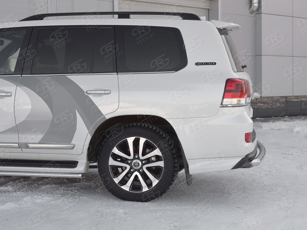 Фото Защита заднего бампера d76 дуга TOYOTA LC 200 2017 EXCALIBUR