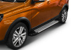 Фото Пороги алюминиевые Rival "Bmw-Style" для Lada Vesta SW Cross 2017-