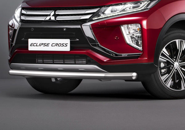 Фото Защита переднего бампера d57 Mitsubishi Eclipse Cross 2018-