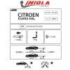 Фаркоп Imiola для Citroen Xsara хетчбек 1997-2004