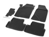Автомобильные коврики Rival для Ford Focus II 2004-2011, полиуретан, с крепежом, с перемычкой, 5 шт., 11801001
