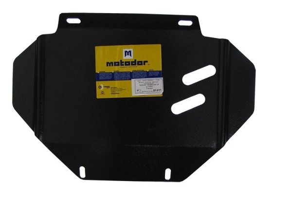 Фото Защита Motodor для картера и кпп (две части) Nissan Terrano II (1993-2003)