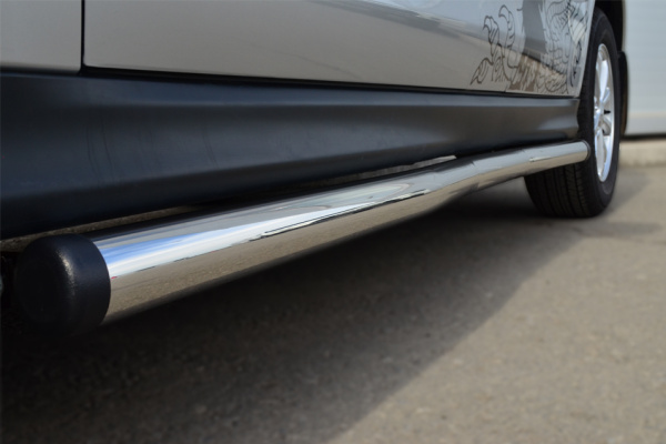 Фото Пороги труба d63 (вариант 2) MITSUBISHI ASX 2012-2016