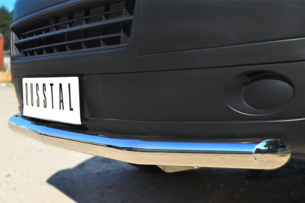 Фото Защита переднего бампера d63 (секции) VOLKSWAGEN Multivan-Caravelle 2010-2015