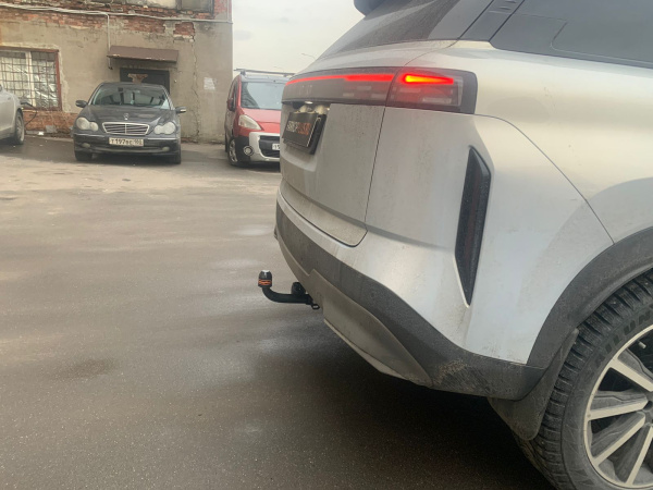 фото Фаркоп Bosal - Oris - Weso для Omoda C5 (2024-) "только для рестайлинг с резьбовыми отверстиями на вертикальных стенках лонжеронов"