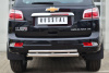 Защита заднего бампера d63 (дуга) d42 (дуга) CHEVROLET Trailblazer 2012-