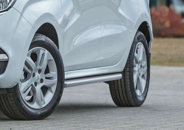 Фото Защита порогов d57 Lada X-Ray 2015-