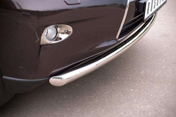 Фото Защита переднего бампера d63 (дуга) Lexus RX270/350/450 2009-2012