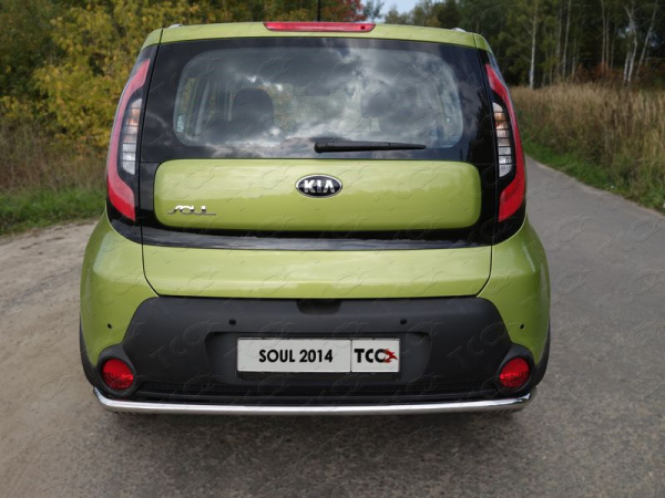 Фото Защита задняя 42,4 мм для Kia Soul 2014-2016