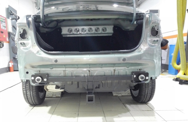 фото Фаркоп BERG для Lada Vesta NG «седан» I «рестайлинг» (2023-) "быстросъемный под квадрат"