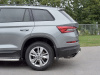 Фото Защита заднего бампера d42 волна+d42 зубы SKODA KODIAQ 2017-