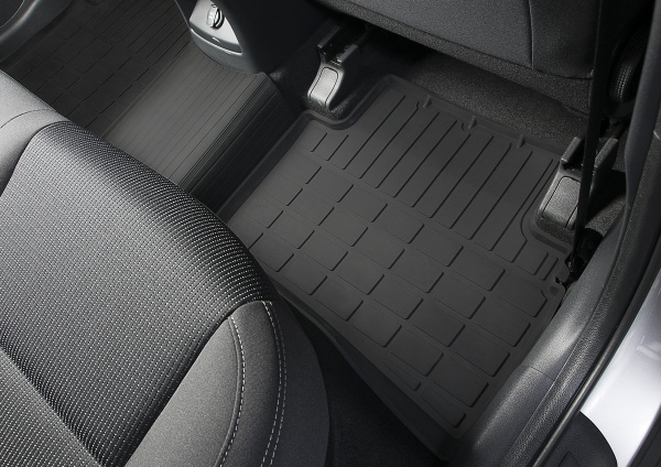 Коврики салона литьевые Rival для Kia Sportage 5-дв. 2016-н.в., резина, с крепежом, с перемычкой, 5 шт., 62805001