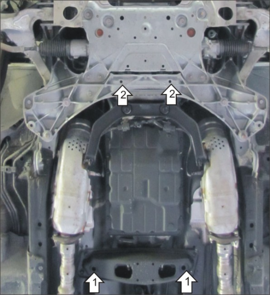 Фото Защита Motodor для кпп Infiniti G25 (2010 по наст.)