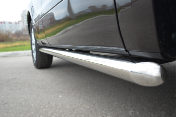 Фото Пороги труба d63 (вариант 1) SUZUKI Grand Vitara 5 дв. 2012-2016