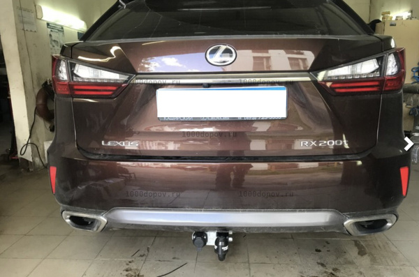 фото Фаркоп AvtoS для LEXUS RX (AL20) 2015-2022