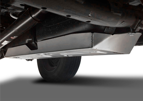 Фото Защита топливного бака Rival для Volkswagen Amarok 2010-2016 2016-н.в., алюминий 4 мм, с крепежом, 333.5821.1