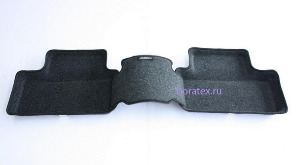 Автомобильные 3D коврики Боратекс для Citroёn C4 Aircross 2012 –, ворсовые