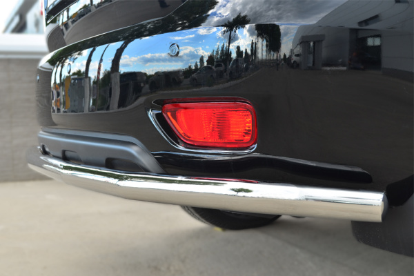 Фото Защита заднего бампера d63 (секции) NISSAN Patrol 2014-