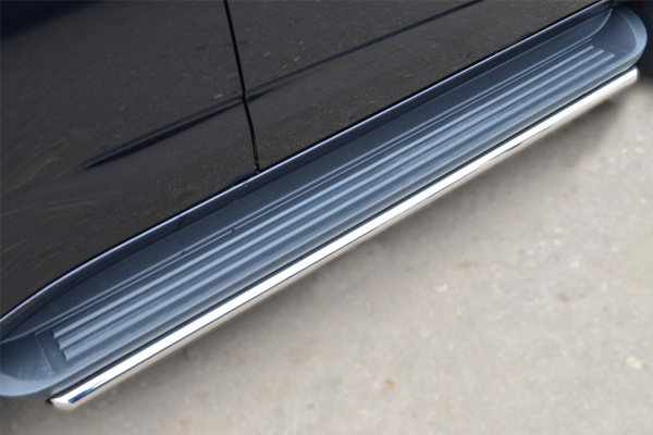 Фото Защита порогов d42 CHEVROLET Trailblazer 2012-