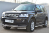 Фото Защита переднего бампера d63 (секции) d63 (уголки) LAND ROVER Freelander 2 2012-