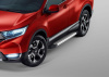 Фото Пороги алюминиевые Rival "Silver" для Honda CR-V 2017-