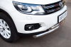 Фото Защита переднего бампера d63/63 VOLKSWAGEN Tiguan Track & Field 2011-2016