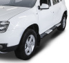 Фото Алюминиевые пороги Renault Duster 2015-