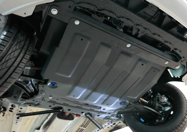 Фото Защита картера и КПП Автоброня для Ford Fiesta, V -1,3; 1,4; 1,6 2008-2015 2015-2016