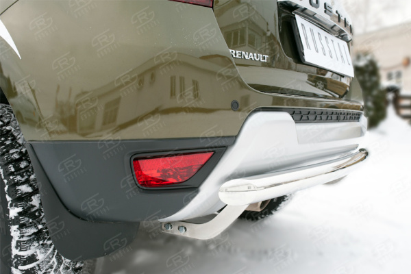 Фото Защита заднего бампера d63 (дуга) RENAULT Duster 2015-