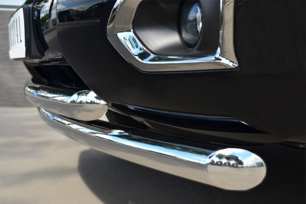 Фото Защита переднего бампера d76 (дуга) d76 (дуга) NISSAN Patrol 2014-