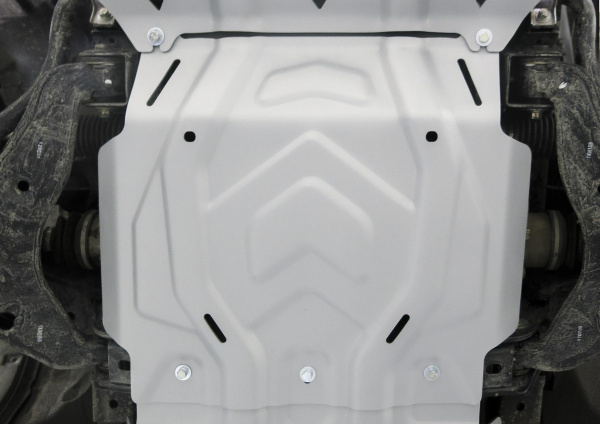 Фото Защита картера Rival для Fiat Fullback 2016-н.в., алюминий 4 мм, с крепежом, 333.4041.2