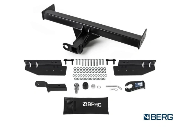 фото Фаркоп BERG «быстросъемный под квадрат» для JAC T6 I (2015-) "Сборка Казахстан"