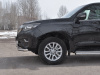 Фото Защита переднего бампера d76 секции-d75х42 дуга TOYOTA LC PRADO 150 2017-