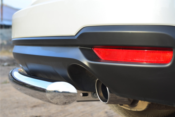 Фото Защита заднего бампера d76 (дуга) SUBARU Forester 2013-