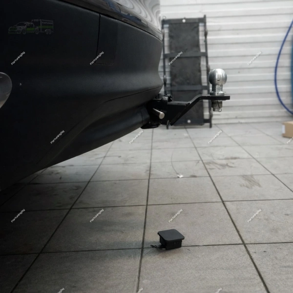 Фаркоп Bizon (Россия) «быстросъемный под квадрат» для Honda Pilot III (2016-2022)