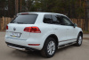 Фото Пороги труба d76 с накладками (вариант 3) VOLKSWAGEN Touareg 2010-2013