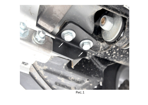 Фото Защита переднего бампера d42 Lada Kalina Cross 2014-