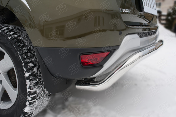 Фото Защита заднего бампера d63 (волна) RENAULT Duster 2015-