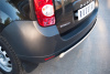 Фото Защита заднего бампера d75х42 овал RENAULT Duster 4x2 2011-2014