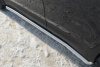 Фото Пороги труба d63 (вариант 1) HYUNDAI Santa Fe 2012-2015