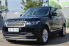 Фото Защита переднего бампера d63 (секции) d42 (дуга) LAND ROVER Vogue 2013