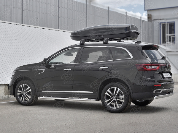 Фото Защита заднего бампера d75х42 дуга RENAULT KOLEOS 2017-