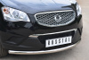 Фото Защита переднего бампера d63 SSANG ACTYON 2010-2013