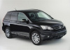 Пороги алюминиевые Rival "Premium-Black" для Honda CR-V 2007-2010-2012