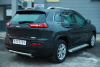 Фото Защита заднего бампера d63 (дуга) JEEP Cherokee 2014-