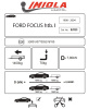 Фаркоп Imiola для Ford Focus I хетчбек 1998-2004
