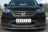 Защита переднего бампера d63 (секции) d75х42 (прямой) HONDA CR-V 2.0 2013-2015