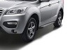Фото Пороги алюминиевые Rival "Silver" для Lifan X60 2012-2016