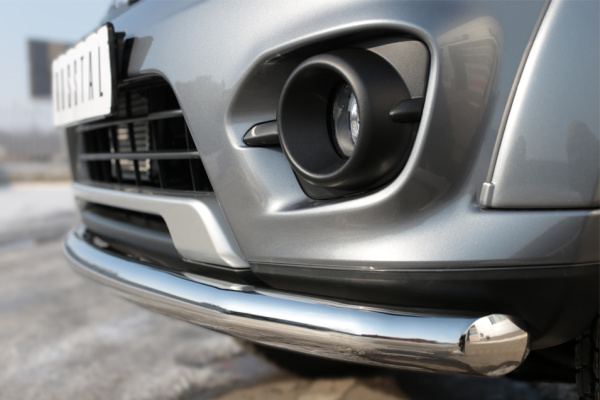 Фото Защита переднего бампера d63 (секции) MITSUBISHI L200 2014