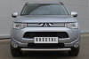 Защита переднего бампера d63 (дуга) MITSUBISHI Outlander 2012-2014